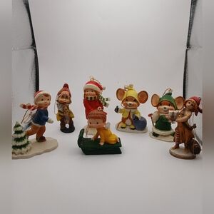 Lot Of Vintage Hong Kong Collectible Ornaments